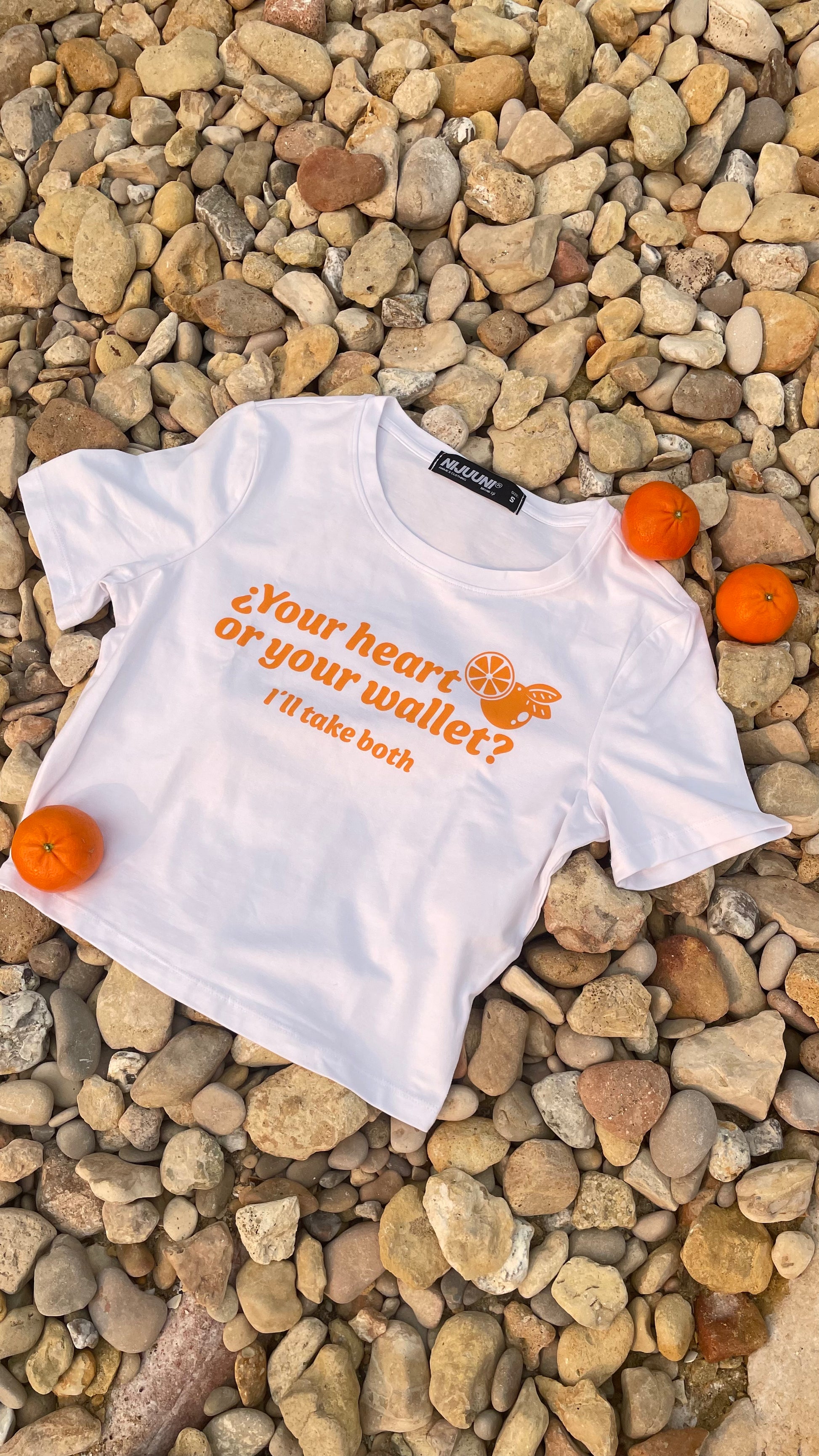 TANGERINE - CROP TOP