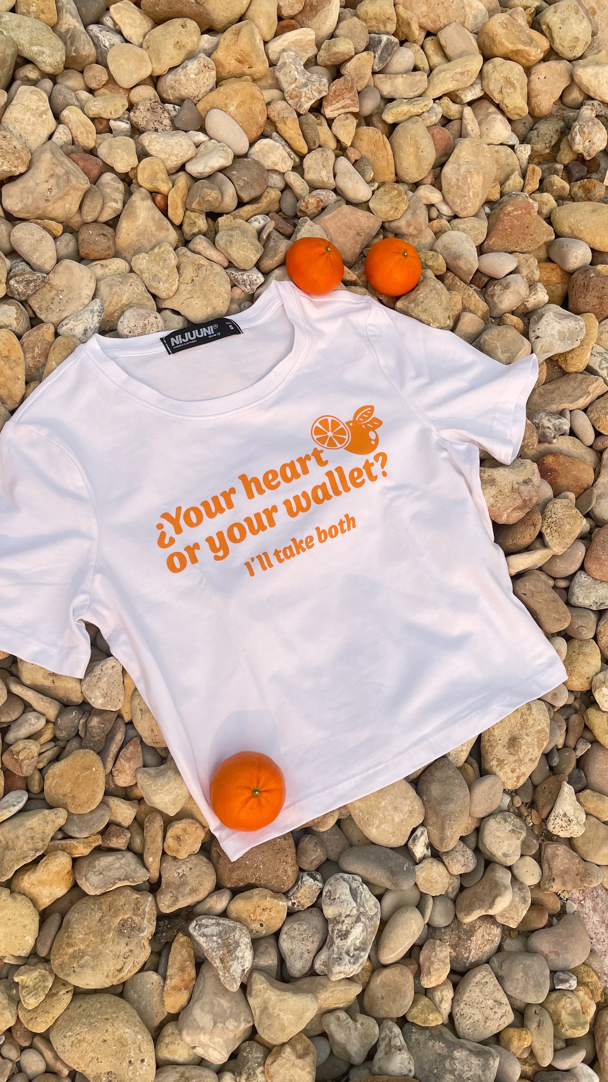 TANGERINE - CROP TOP
